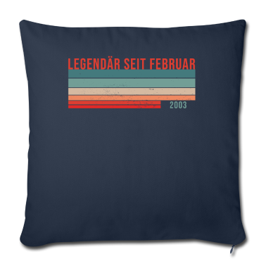 Geschenk zum 18 Kissenbezug - 18. Geburtstag Junge Vintage 18 Birthday