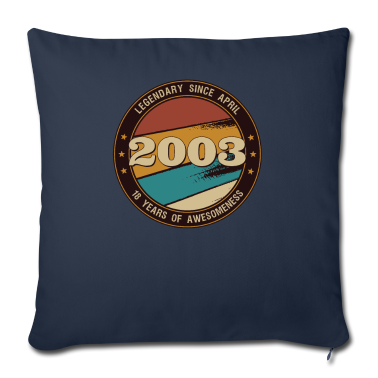 Geschenk zum 18 Kissenbezug - 18. Geburtstag Junge Vintage 18 Birthday