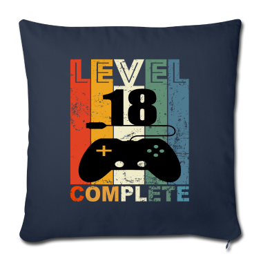 Geschenk zum 18 Kissenbezug - 18. Geburtstag Gamer 18 Jahre Geburtstagsgeschenk