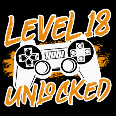 Motiv Level 18 Complete 18 Geburtstag 18 Jahre Geschenk