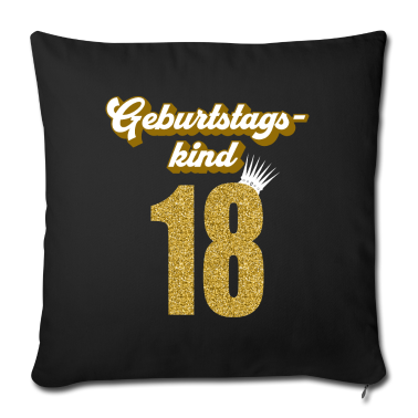 Geschenk zum 18 Kissenbezug - 18. Geburtstag 18 Jahre 18er Geburtstagskind