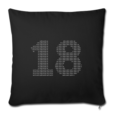 Geschenk zum 18 Kissenbezug - 18 - achtzehn