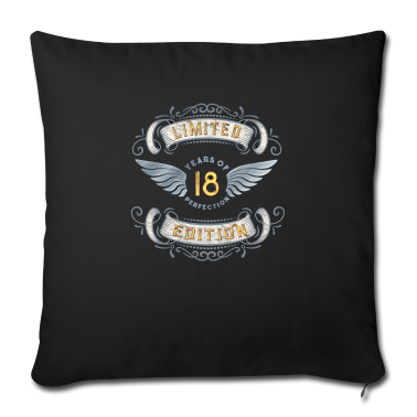 Geschenk zum 18 Kissenbezug - Geschenk zum 18. Geburtstag - 18 Jahre alt