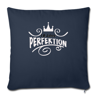 Geschenk zum 18 Kissenbezug - 18 Jahre Perfektion Geschenk zum 18. Geburtstag