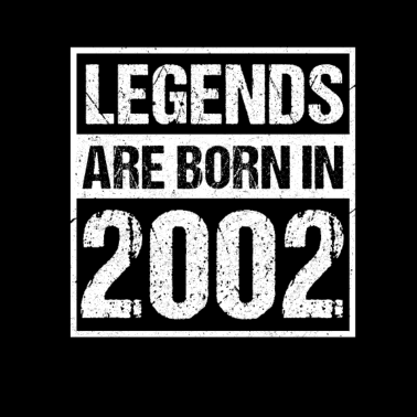 Motiv 2002 18. Geburtstag 18 Jahre Legende Geschenk