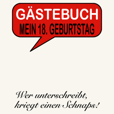 Motiv GÄSTEBUCH ZUM 18. GEBURTSTAG