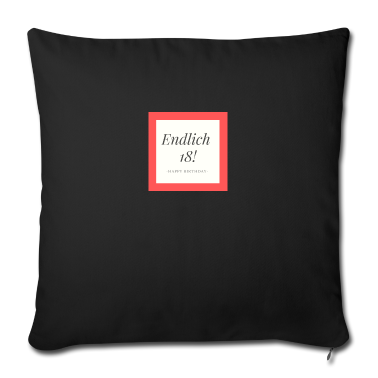 Geschenk zum 18 Kissenbezug - 18 Jahre alt