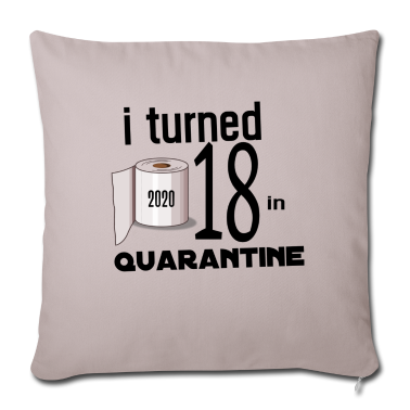 Geschenk zum 18 Kissenbezug - MEIN 18. GEBURTSTAG IN QUARANTINE.
