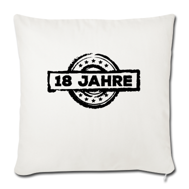 Geschenk zum 18 Kissenbezug - 18 Jahre 18. Geburtstag Volljährig Geburtstagspart