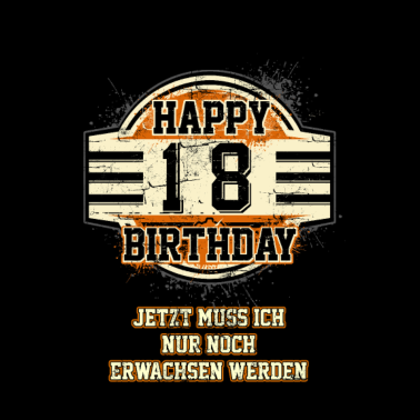 Motiv 18 Jahre18 erwachsen - 2002 18 Geburtstag