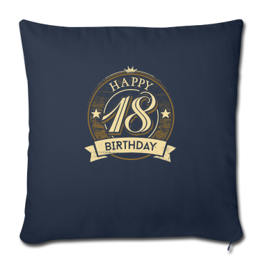 Geschenk zum 18 Kissenbezug - 18 Jahre Junge - 2002 18 Geburtstag