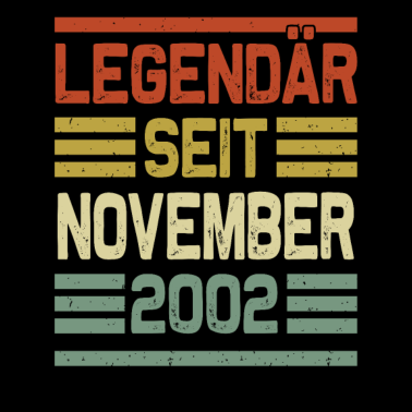 Motiv Legendär seit November 2002 18.Geburtstag 18