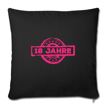 Geschenk zum 18 Kissenbezug - 18 Jahre 18. Geburtstag Volljährig Geburtstagspart