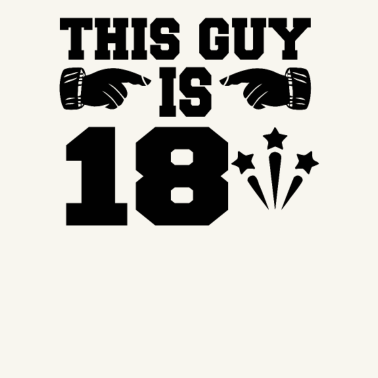 Motiv 18 Jahre 18 Geburtstag Geschenk 9