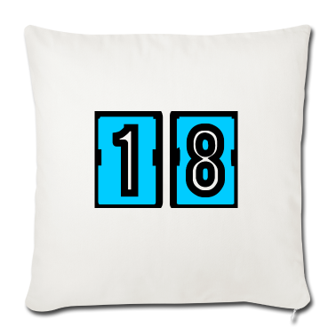 Geschenk zum 18 Kissenbezug - 18. 18. GEBURTSTAG. GEBURTSTAG 18 JAHRE. 18