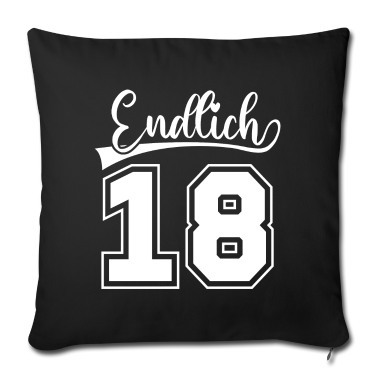 Geschenk zum 18 Kissenbezug - 18. Geburtstag Geschenk
