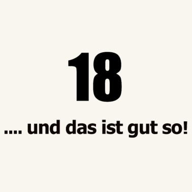 Motiv 18. Geburtstag Geschenk