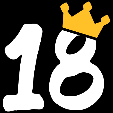 Motiv 18 Krone 18 Geburtstag 18 Jahre