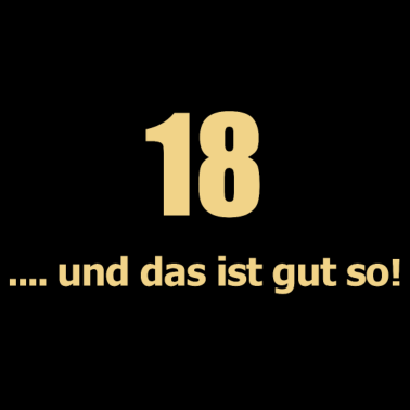 Motiv 18. Geburtstag Geschenk
