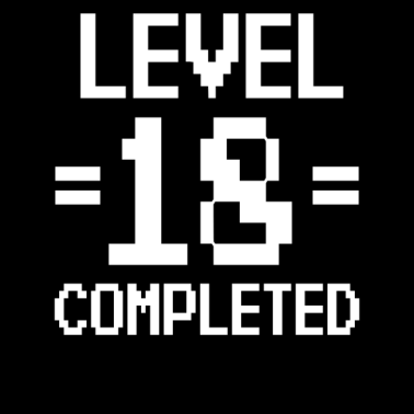 Motiv 18. Geburtstag Retro Level 18 Jahre 2003 Party