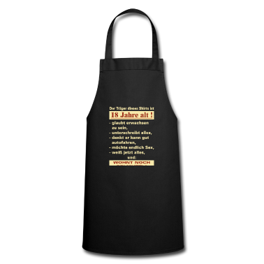 Geschenk zum 18 Schürze - 18 Jahre Traeger 18 - 2002 18 Geburtstag