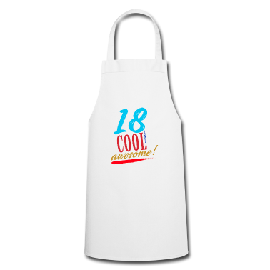 Geschenk zum 18 Schürze - 18.Geburtstag - Endlich 18