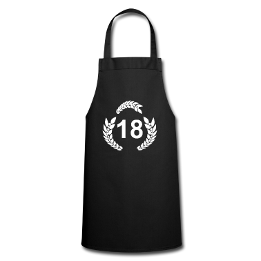 Geschenk zum 18 Schürze - 18 lorbeerkranz, geburtstagsgeschenk 18