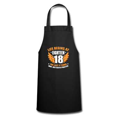 Geschenk zum 18 Schürze - 18. Geburtstag