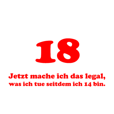 Motiv 18. Geburtstag