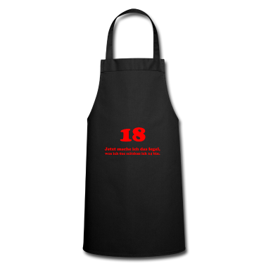 Geschenk zum 18 Schürze - 18. Geburtstag