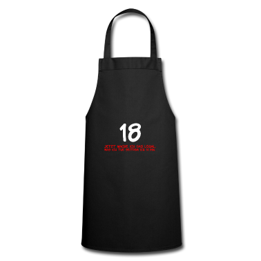 Geschenk zum 18 Schürze - 18. Geburtstag