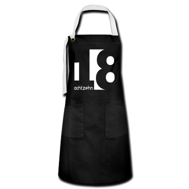 Geschenk zum 18 Schürze - 18 achtzehn