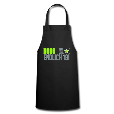 Geschenk zum 18 Schürze - 18. Geburtstag - Geschenkidee zum 18.