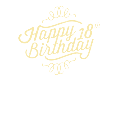 Motiv 18 Jahre retro 18 cream - 2002 18 Geburtstag