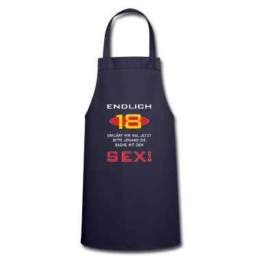 Geschenk zum 18 Schürze - 18 erklärt mir - 2002 18 Geburtstag