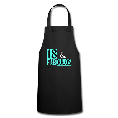 Geschenk zum 18 Schürze - 18 & Faboulos