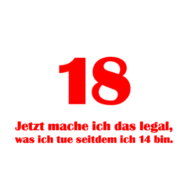 Motiv 18. Geburtstag
