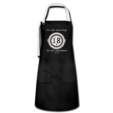 Geschenk zum 18 Schürze - Ich habe Geburtstag 18