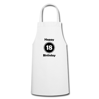 Geschenk zum 18 Schürze - Happy Birthday 18, 18. Geburtstag