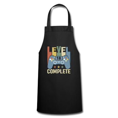 Geschenk zum 18 Schürze - Level 18 Complete 18. Geburtstag 18 Jahre Geschenk