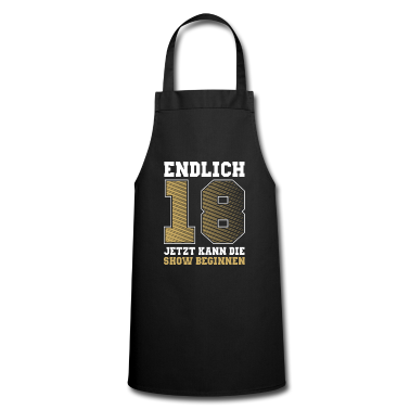 Geschenk zum 18 Schürze - Endlich 18 Geburtstag 18 Jahre Geschenk