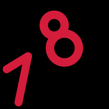 Motiv Endlich: 18 Jahre!