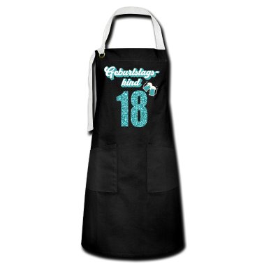 Geschenk zum 18 Schürze - 18. Geburtstag 18 Jahre 18er Geburtstagskind