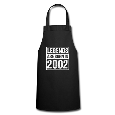 Geschenk zum 18 Schürze - 2002 18. Geburtstag 18 Jahre Legende Geschenk