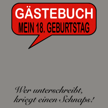 Motiv GÄSTEBUCH ZUM 18. GEBURTSTAG