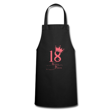Geschenk zum 18 Schürze - 18 Geburtstag Prinzessin Krone Geschenk