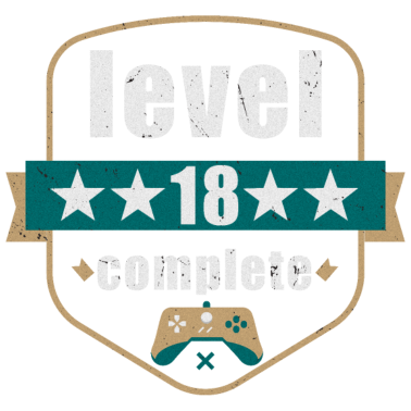 Motiv 18. Geburtstag Level 18 complete 2002