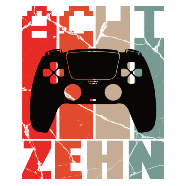 Motiv Gaming Zocken 18 Geburtstag Level 18 Complete