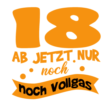 Motiv 18. Jahre - Geburtstag