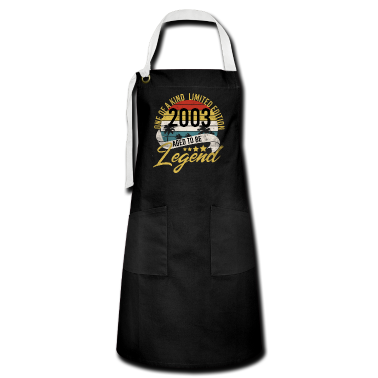 Geschenk zum 18 Schürze - 18. Geburtstag Geschenk 2003 18 Jahre